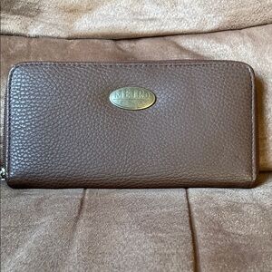 Metro Brown Leather Wallet